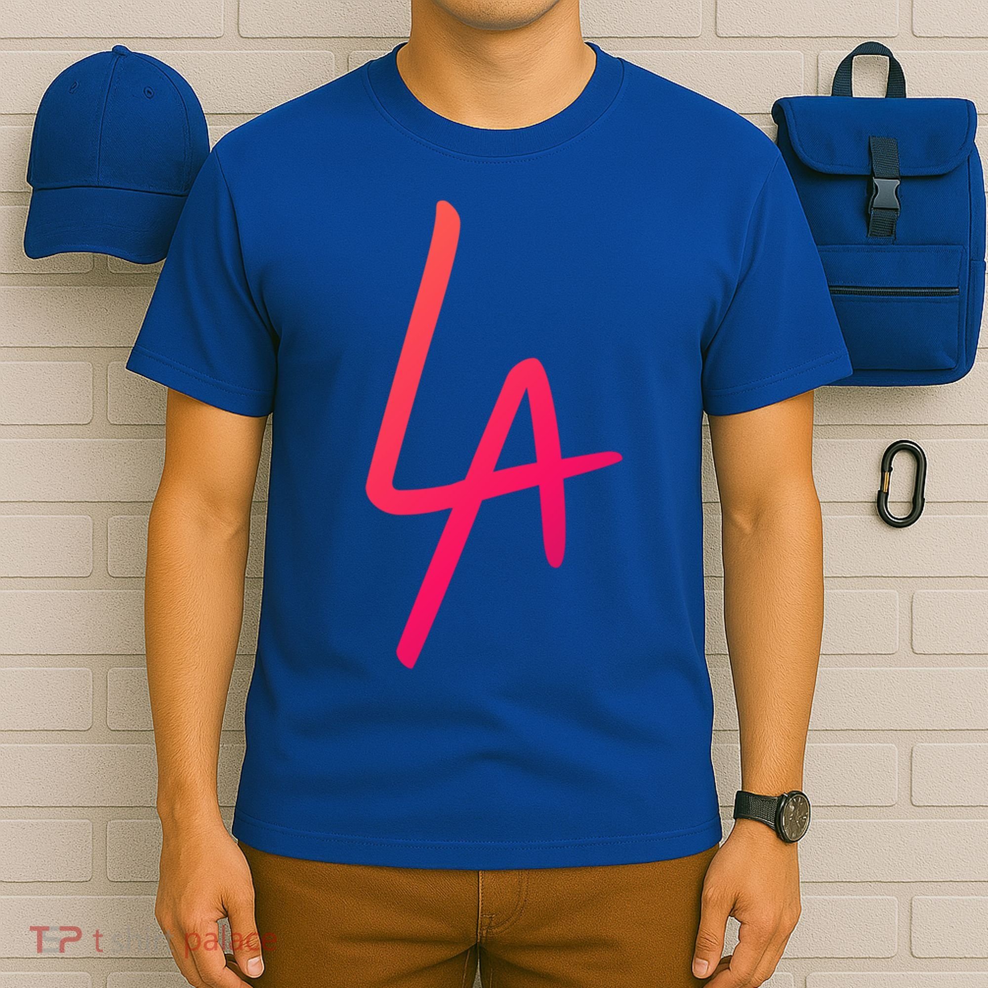 Cool La Letters Los Angeles Pride Trendy California Lovers Gift T-Shirt
