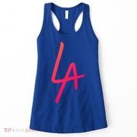 Cool La Letters Los Angeles Pride Trendy California Lovers Gift Women's Tank Top thumb 0