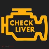 Check Liver Light Funny Drinking Tank Top Tumbler thumb 3