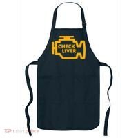 Check Liver Light Funny Drinking Tank Top Apron thumb 0