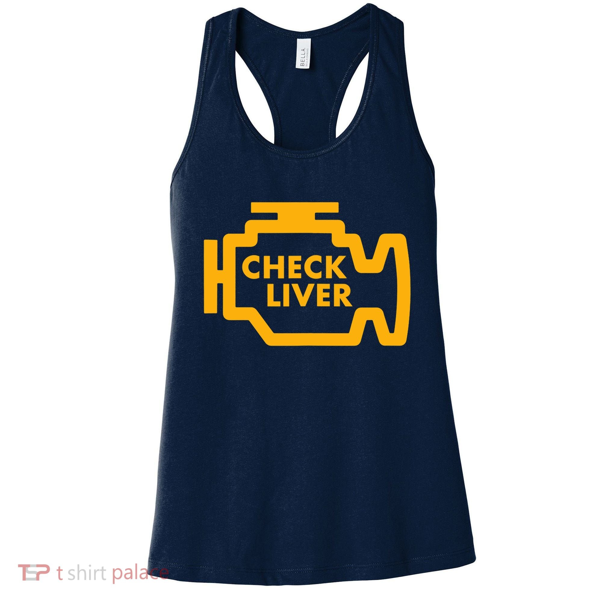 Check Liver Light Funny Drinking Tank Top Women's Tank Top