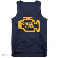 Check Liver Light Funny Drinking Tank Top Tank Top thumb 0