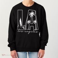 Classic LA Los Angeles Logo Women's Sweatshirt thumb 0