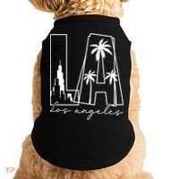Classic LA Los Angeles Logo Doggie Tank thumb 0