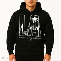 Classic LA Los Angeles Logo Hoodie thumb 2