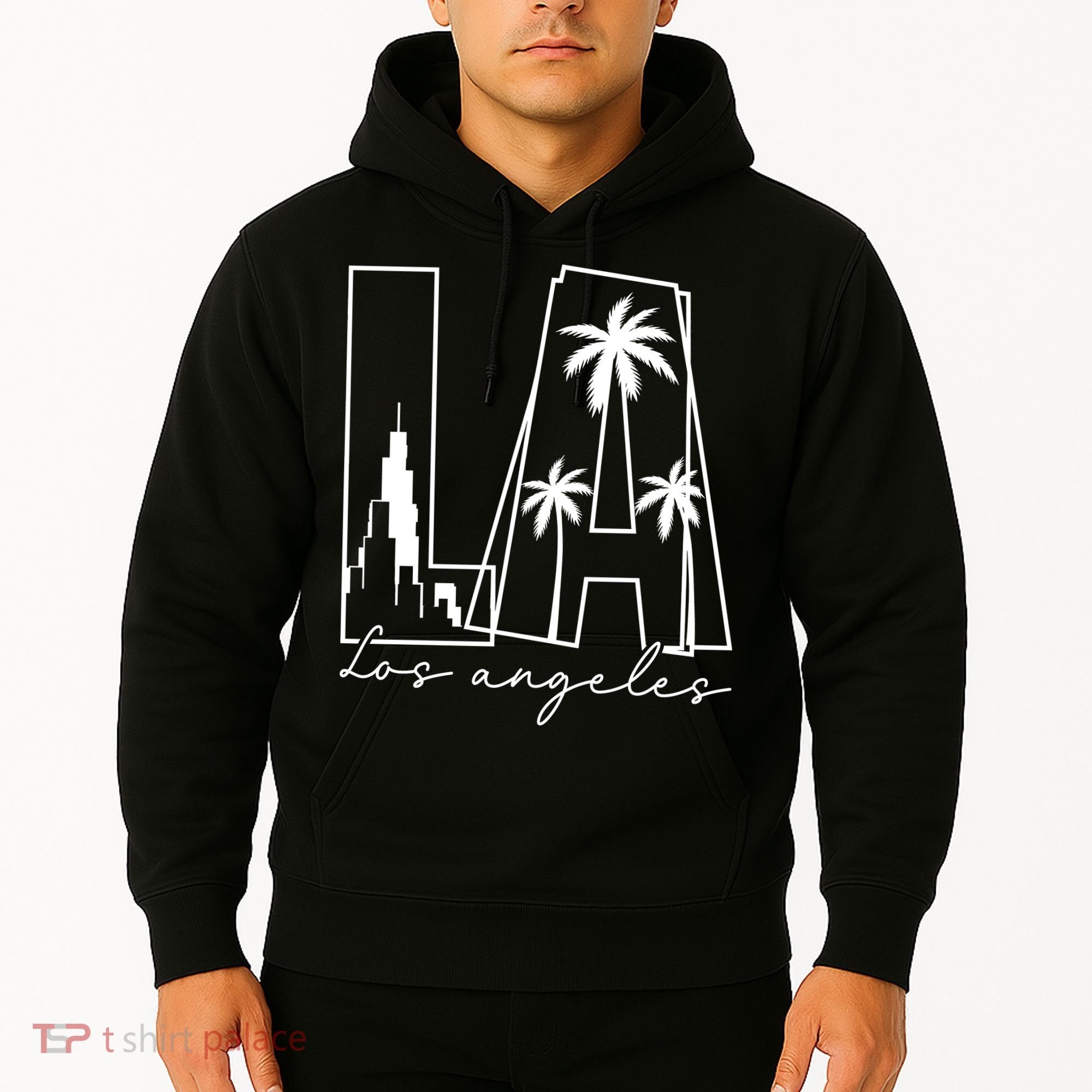 Classic LA Los Angeles Logo Hoodie