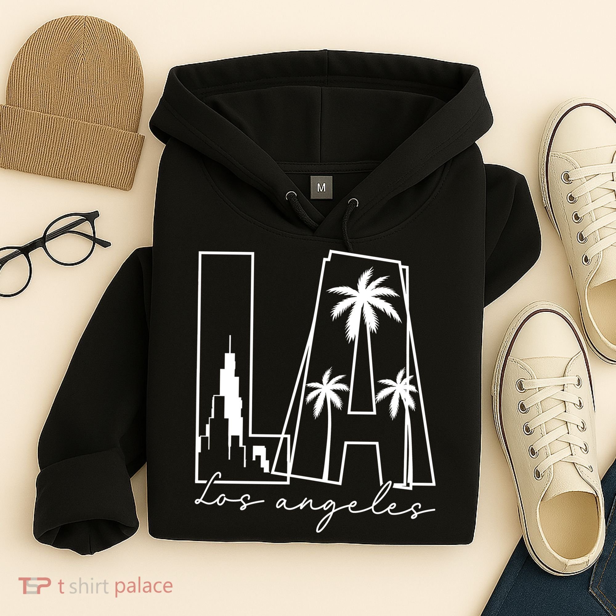 Classic LA Los Angeles Logo Hoodie