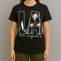 Classic LA Los Angeles Logo T-Shirt thumb 4