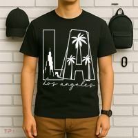 Classic LA Los Angeles Logo T-Shirt thumb 6