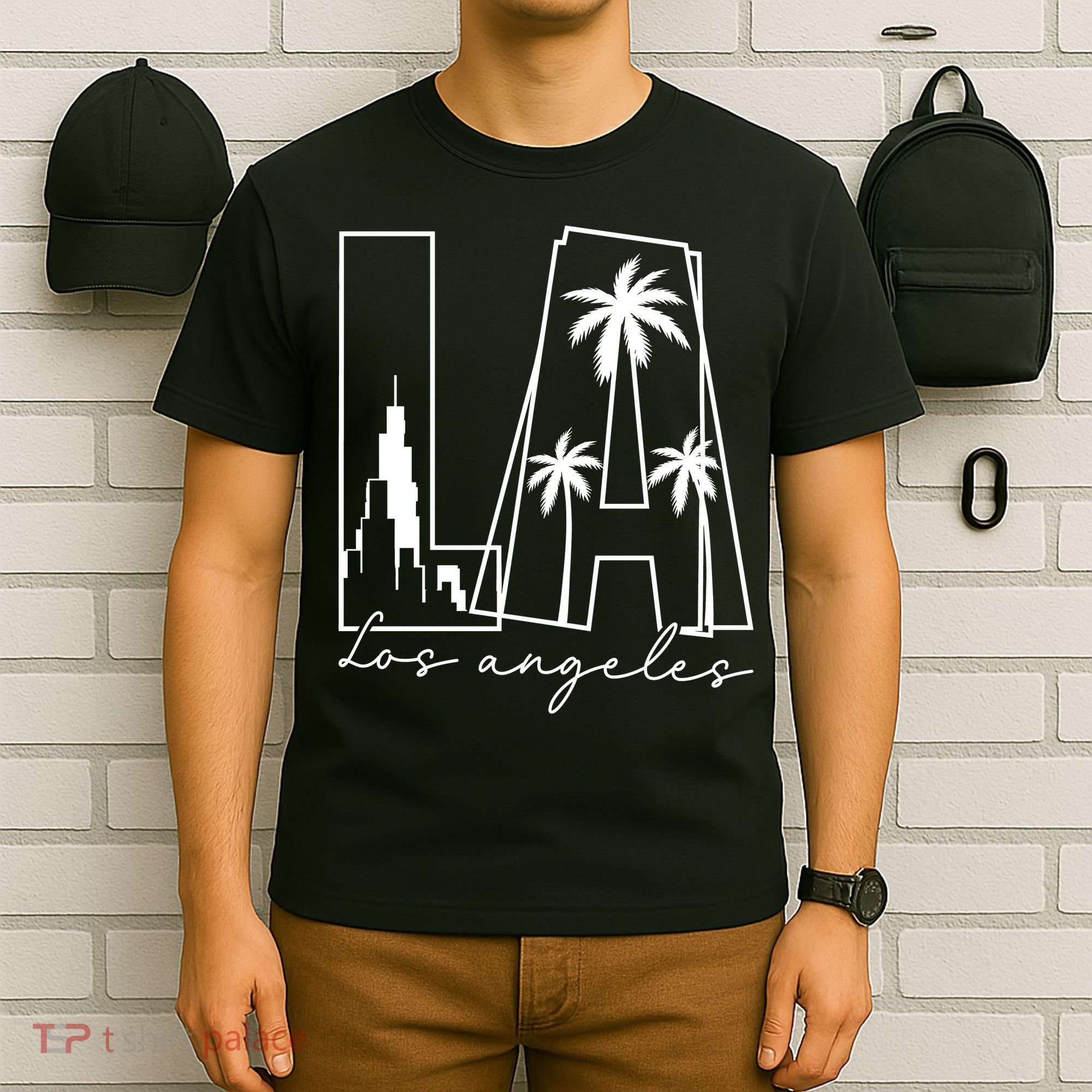 Classic LA Los Angeles Logo T-Shirt