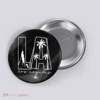 Classic LA Los Angeles Logo Button thumb 0