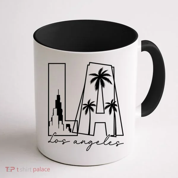 Classic LA Los Angeles Logo Coffee Mug