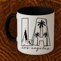 Classic LA Los Angeles Logo Coffee Mug thumb 2