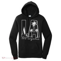 Classic LA Los Angeles Logo Women's Hoodie thumb 0