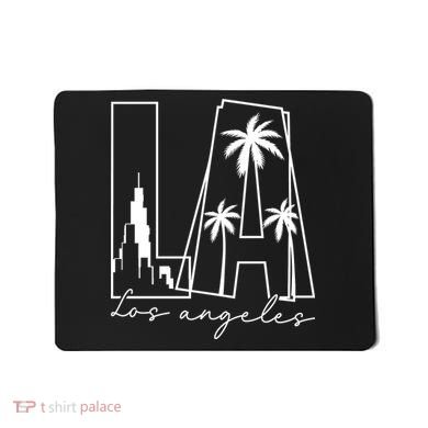 Classic LA Los Angeles Logo Mousepad