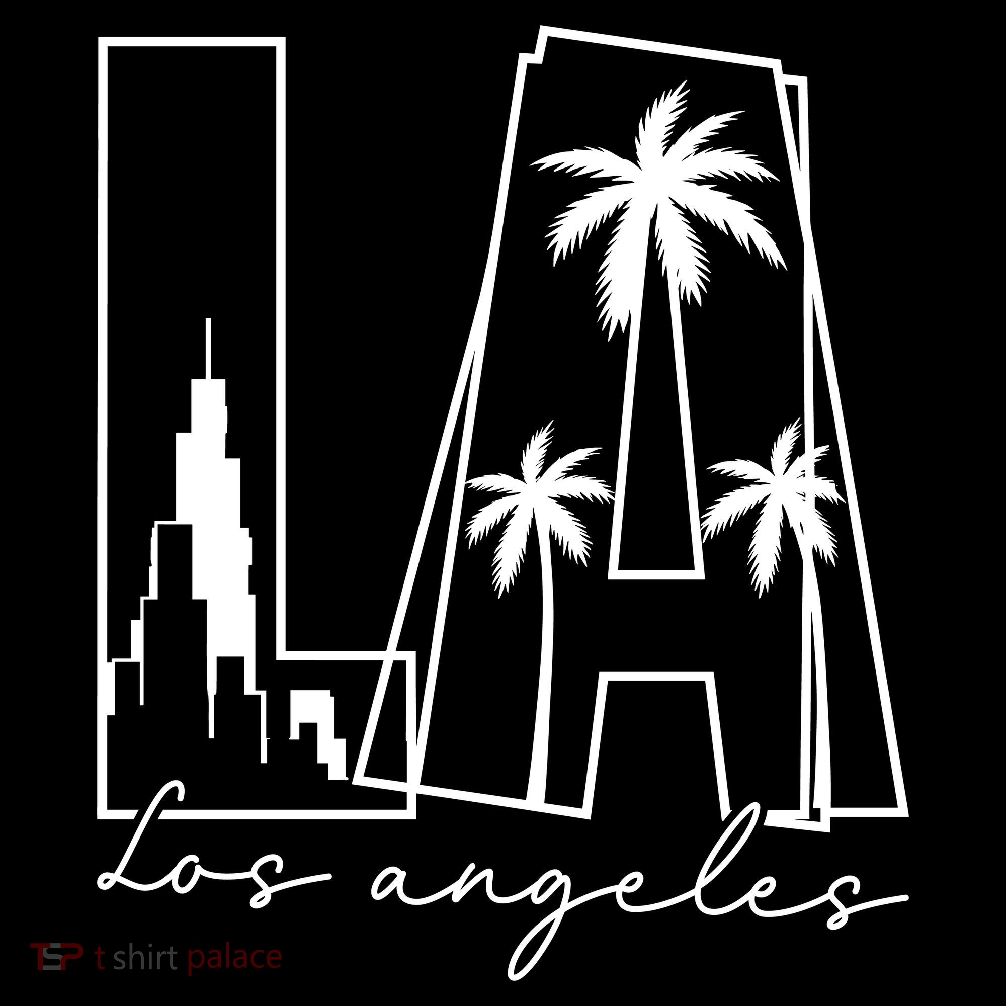 Classic LA Los Angeles Logo Mousepad