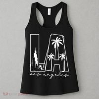 Classic LA Los Angeles Logo Women's Tank Top thumb 3
