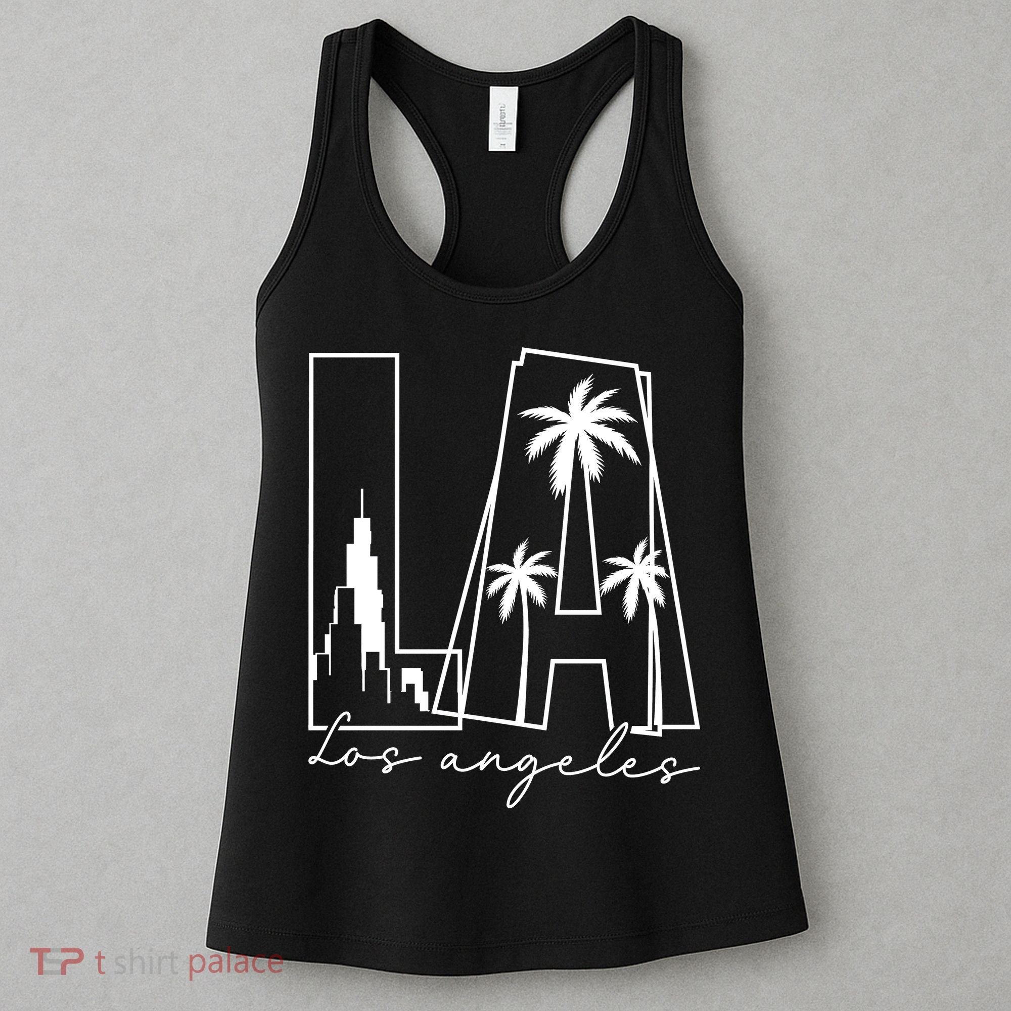 Classic LA Los Angeles Logo Women's Tank Top