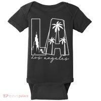 Classic LA Los Angeles Logo Baby Bodysuit thumb 0