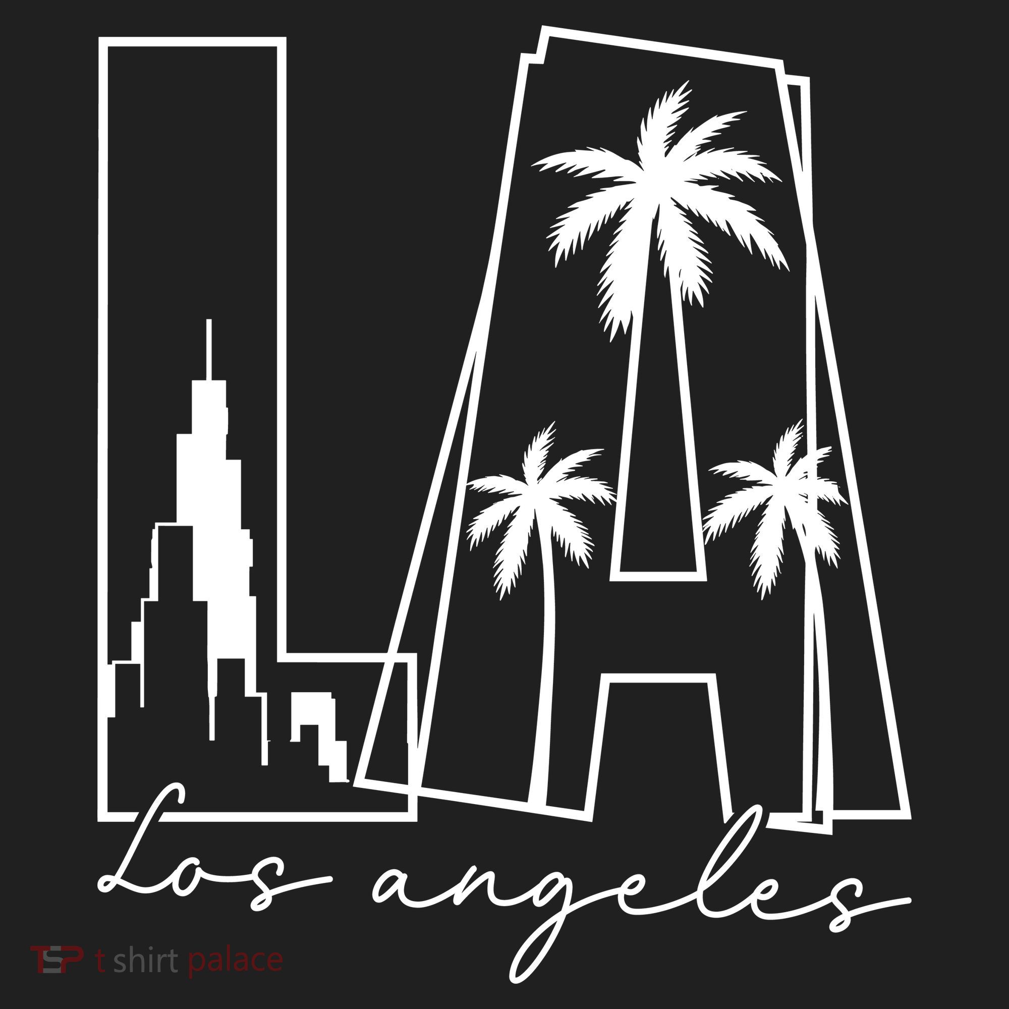 Classic LA Los Angeles Logo Hat