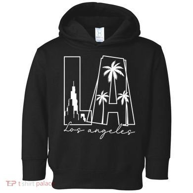 Classic LA Los Angeles Logo Toddler Hoodie