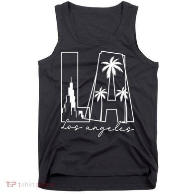 Classic LA Los Angeles Logo Tank Top