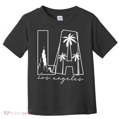 Classic LA Los Angeles Logo Toddler T-Shirt
