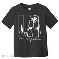 Classic LA Los Angeles Logo Toddler T-Shirt thumb 0