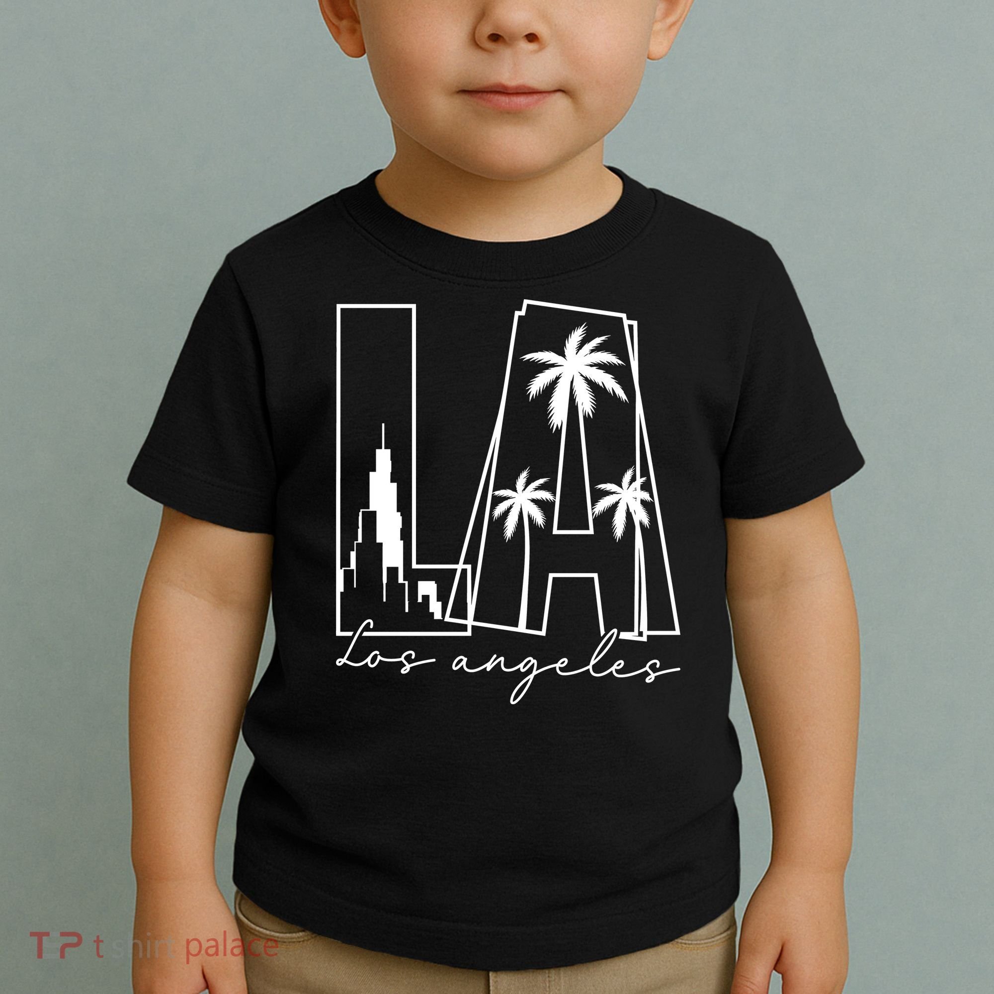 Classic LA Los Angeles Logo Toddler T-Shirt
