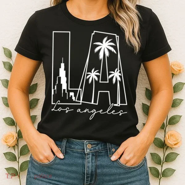 Classic LA Los Angeles Logo Women's T-Shirt