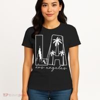 Classic LA Los Angeles Logo Women's T-Shirt thumb 4