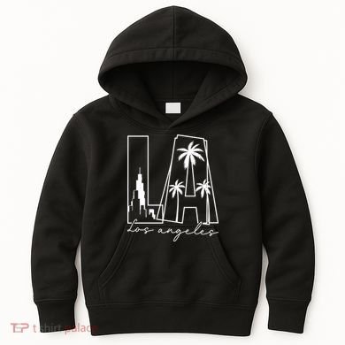 Classic LA Los Angeles Logo Kids Hoodie