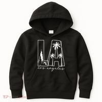 Classic LA Los Angeles Logo Kids Hoodie thumb 0