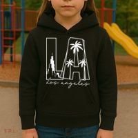 Classic LA Los Angeles Logo Kids Hoodie thumb 3