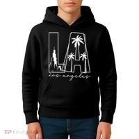Classic LA Los Angeles Logo Kids Hoodie thumb 4