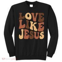 Christian Love Like Jesus Melanin Black History Sweatshirt thumb 0