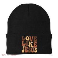 Christian Love Like Jesus Melanin Black History Beanie thumb 0