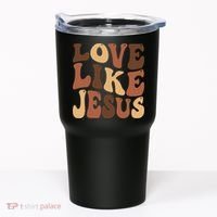 Christian Love Like Jesus Melanin Black History Tumbler thumb 0