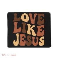 Christian Love Like Jesus Melanin Black History Mousepad thumb 0