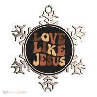 Christian Love Like Jesus Melanin Black History Ornament thumb 0