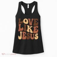 Christian Love Like Jesus Melanin Black History Women's Tank Top thumb 0