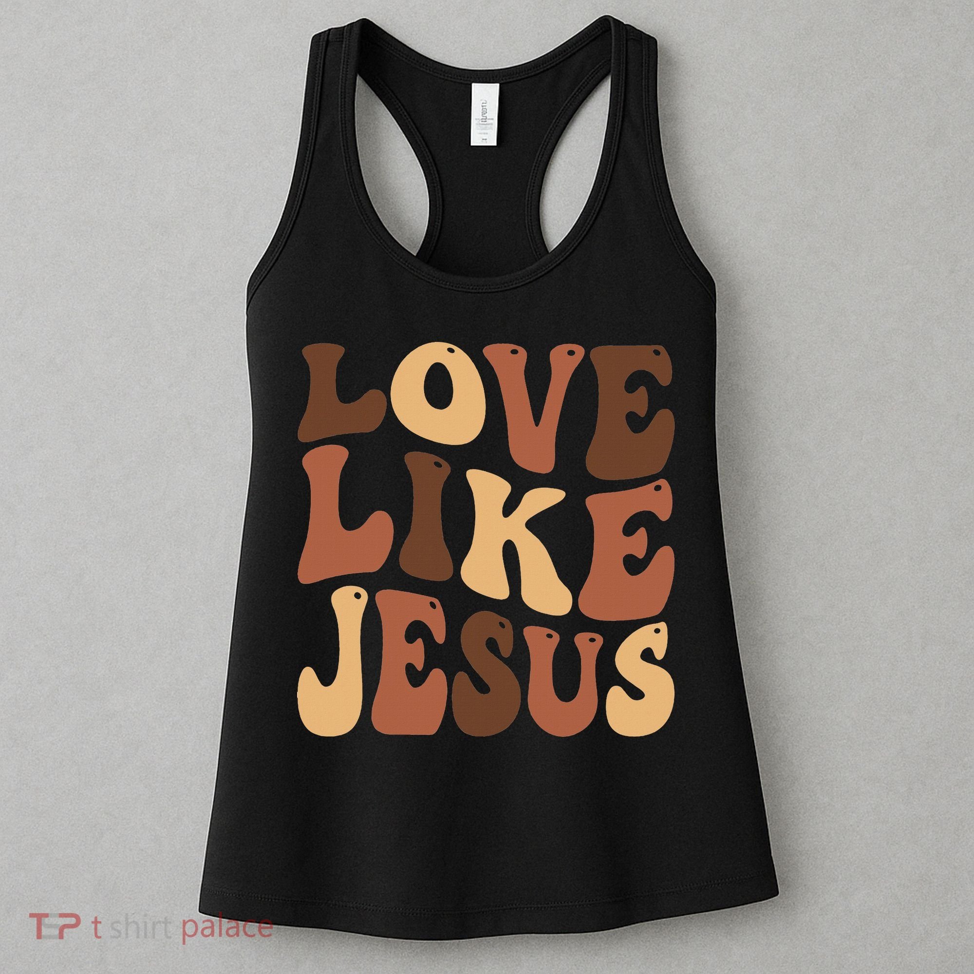 Christian Love Like Jesus Melanin Black History Women's Tank Top