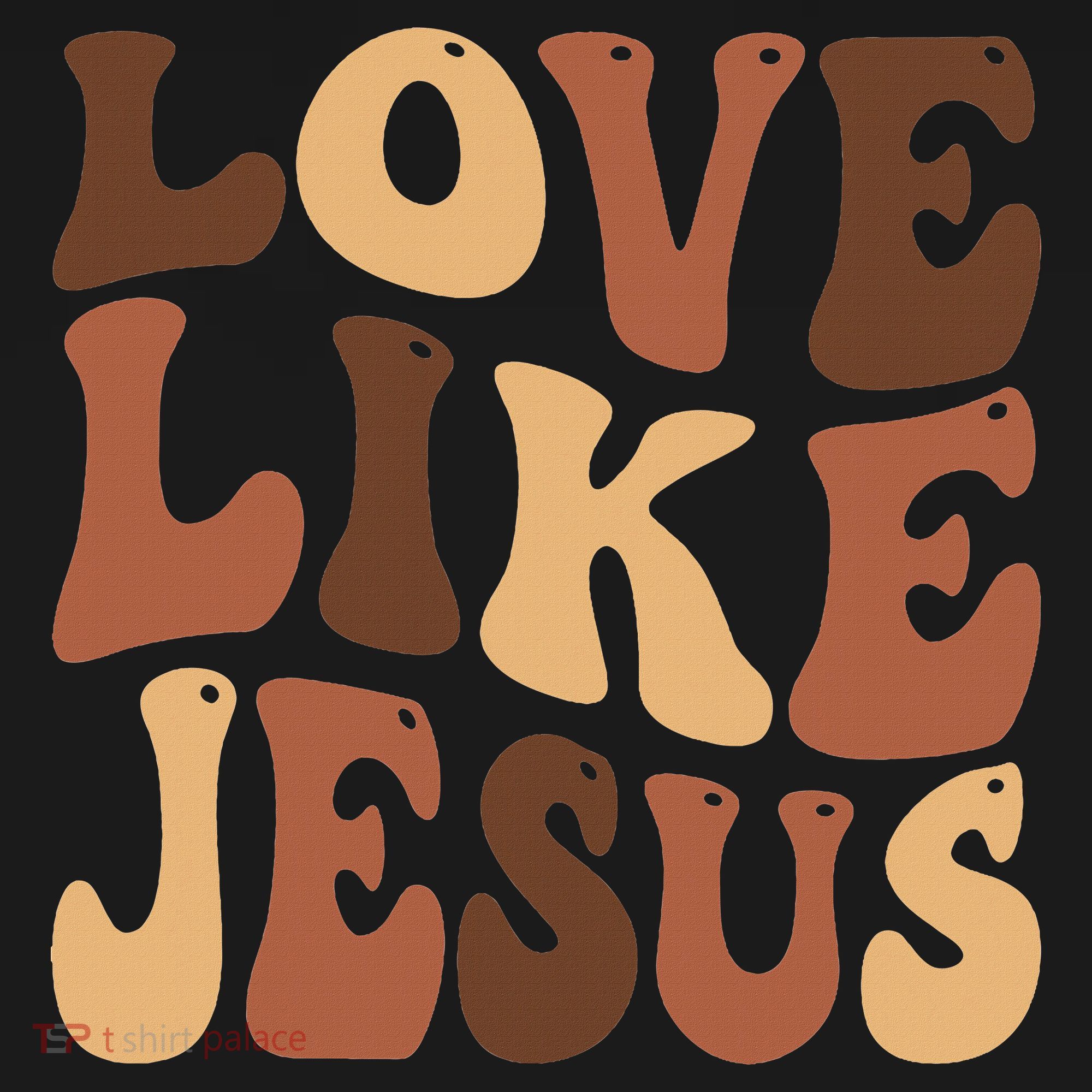 Christian Love Like Jesus Melanin Black History Kids Sweatshirt