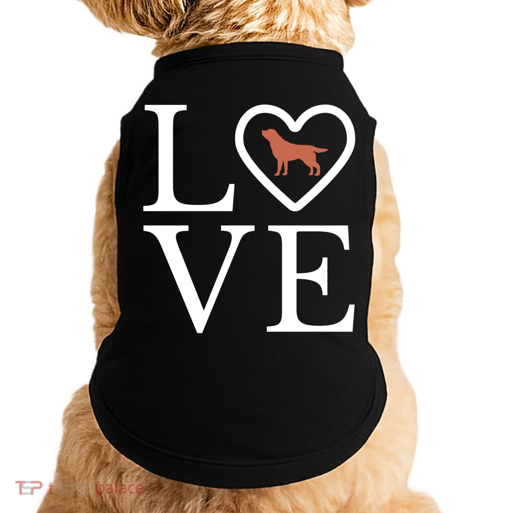 Chocolate Lab Love Valentine's Day Dog Labrador Retriever Gift Doggie Tank