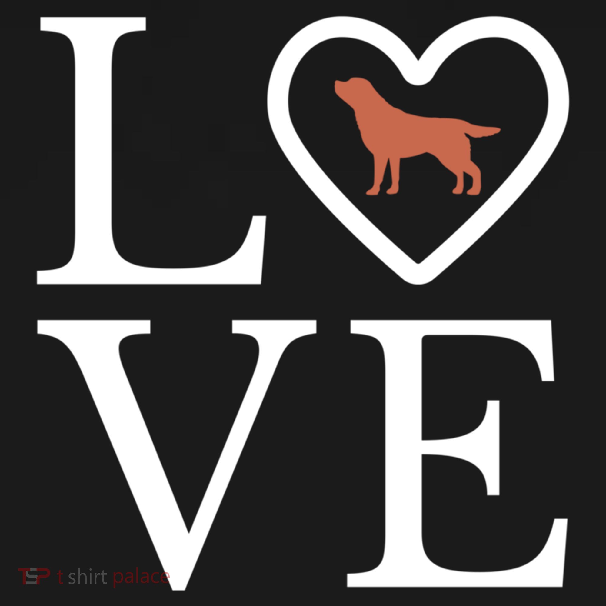 Chocolate Lab Love Valentine's Day Dog Labrador Retriever Gift Women's Hoodie