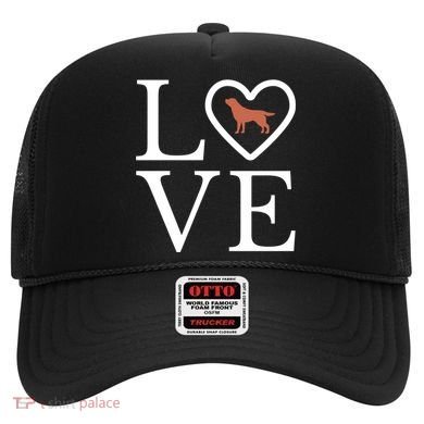 Chocolate Lab Love Valentine's Day Dog Labrador Retriever Gift Hat