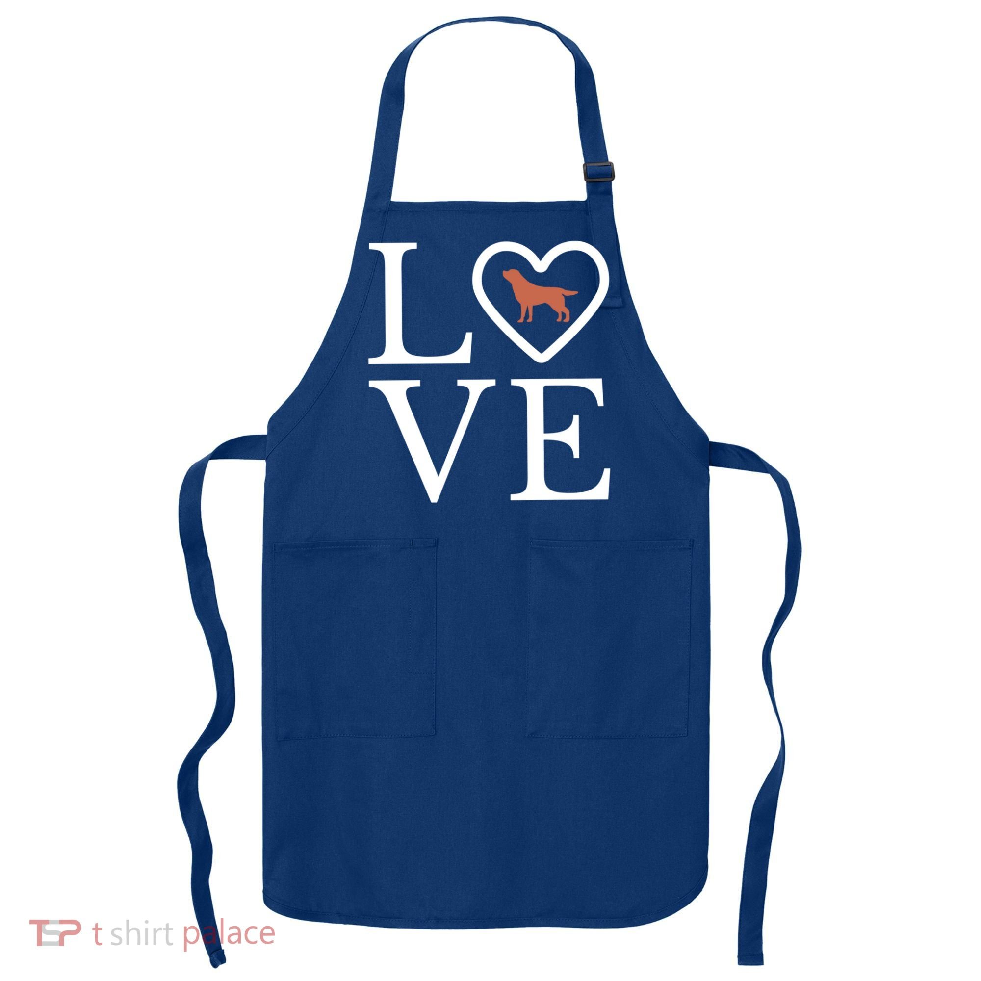 Chocolate Lab Love Valentine's Day Dog Labrador Retriever Gift Apron