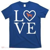 Chocolate Lab Love Valentine's Day Dog Labrador Retriever Gift T-Shirt thumb 0