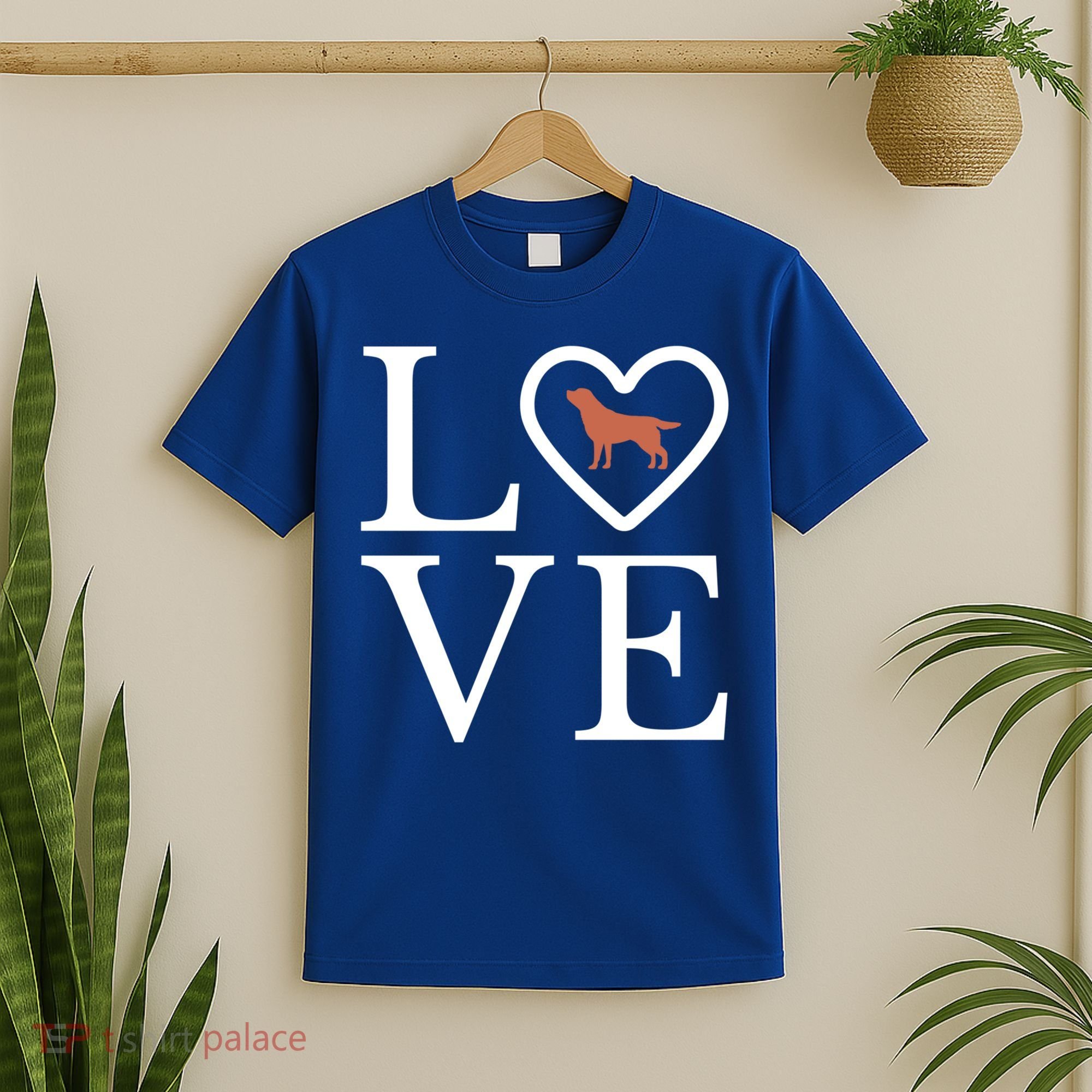Chocolate Lab Love Valentine's Day Dog Labrador Retriever Gift T-Shirt