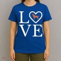 Chocolate Lab Love Valentine's Day Dog Labrador Retriever Gift T-Shirt thumb 4